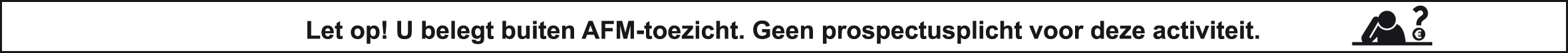 AFM vrijstelling prospectus banner